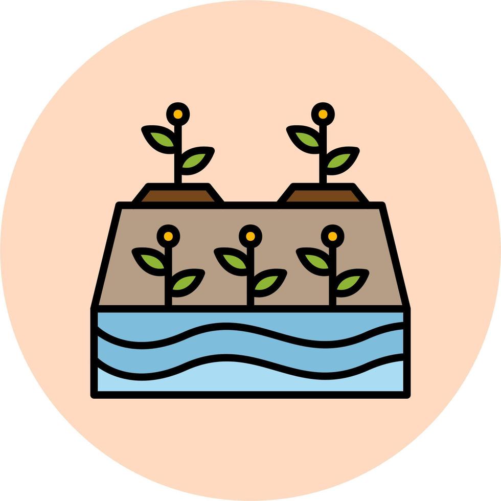 Hydroponic Vector Icon