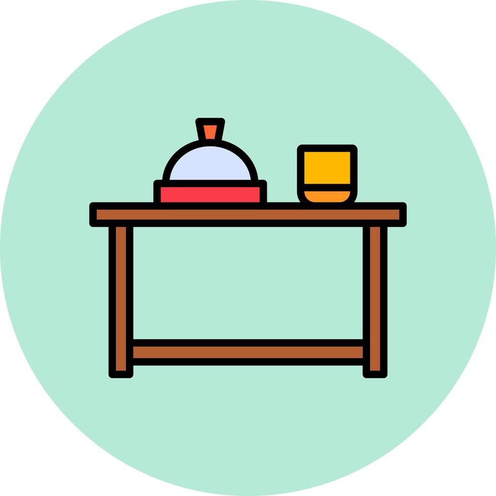 Dinner Vector Icon