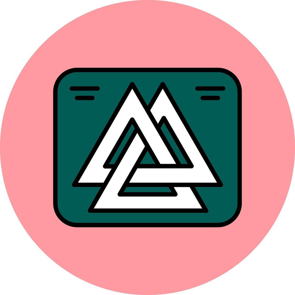 Valknut Vector Icon