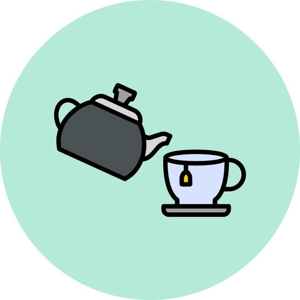 Tea Pot Vector Icon