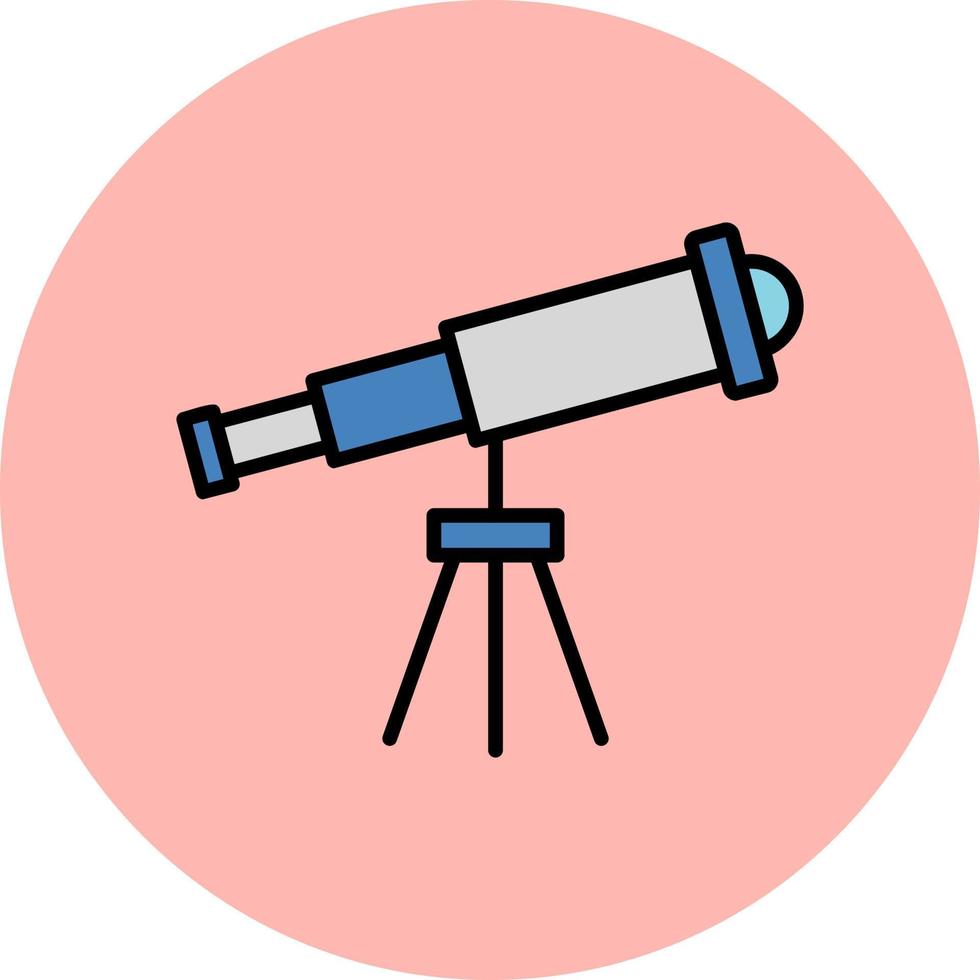 Telescope Vector Icon