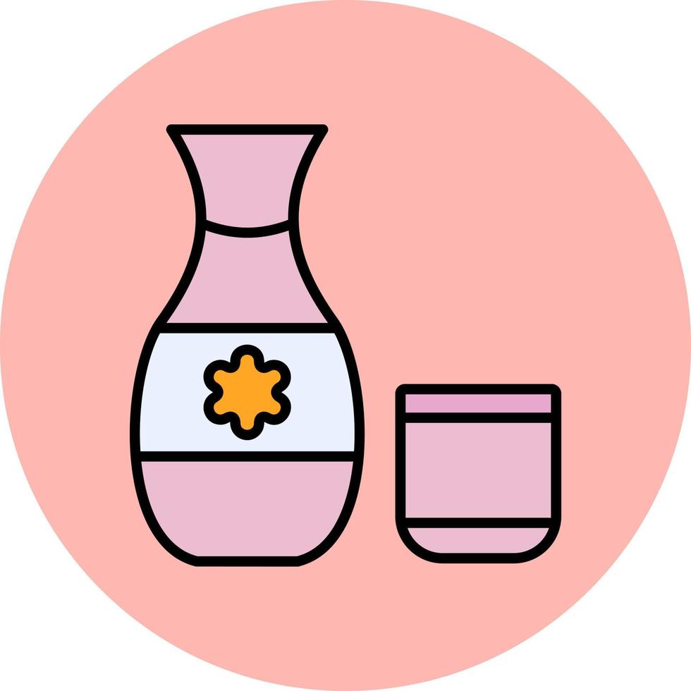 Sake Vector Icon