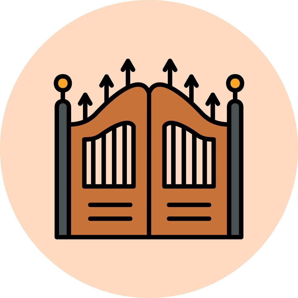 Gate Vector Icon