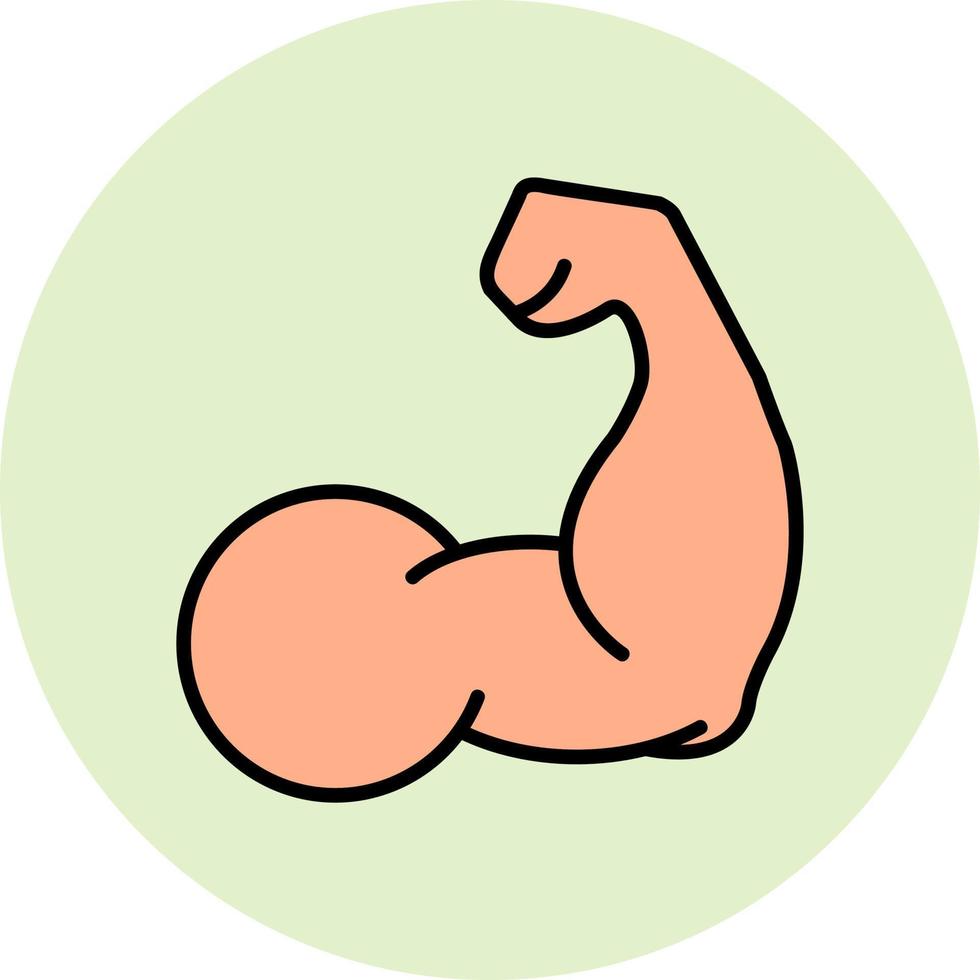 Arm Biceps Vector Icon
