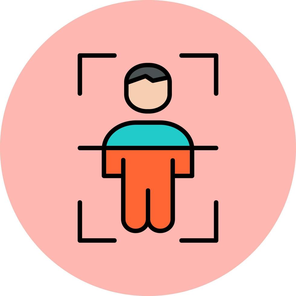 Body Scan Vector Icon