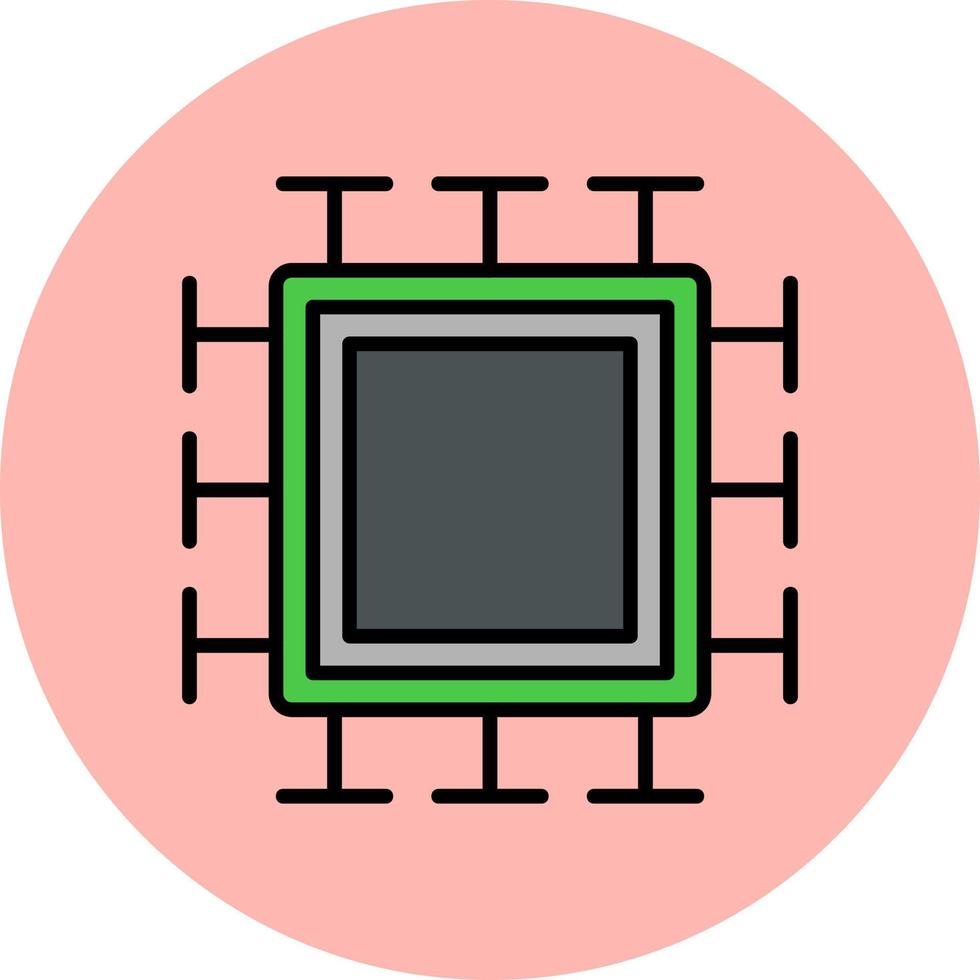 Microchip Vector Icon