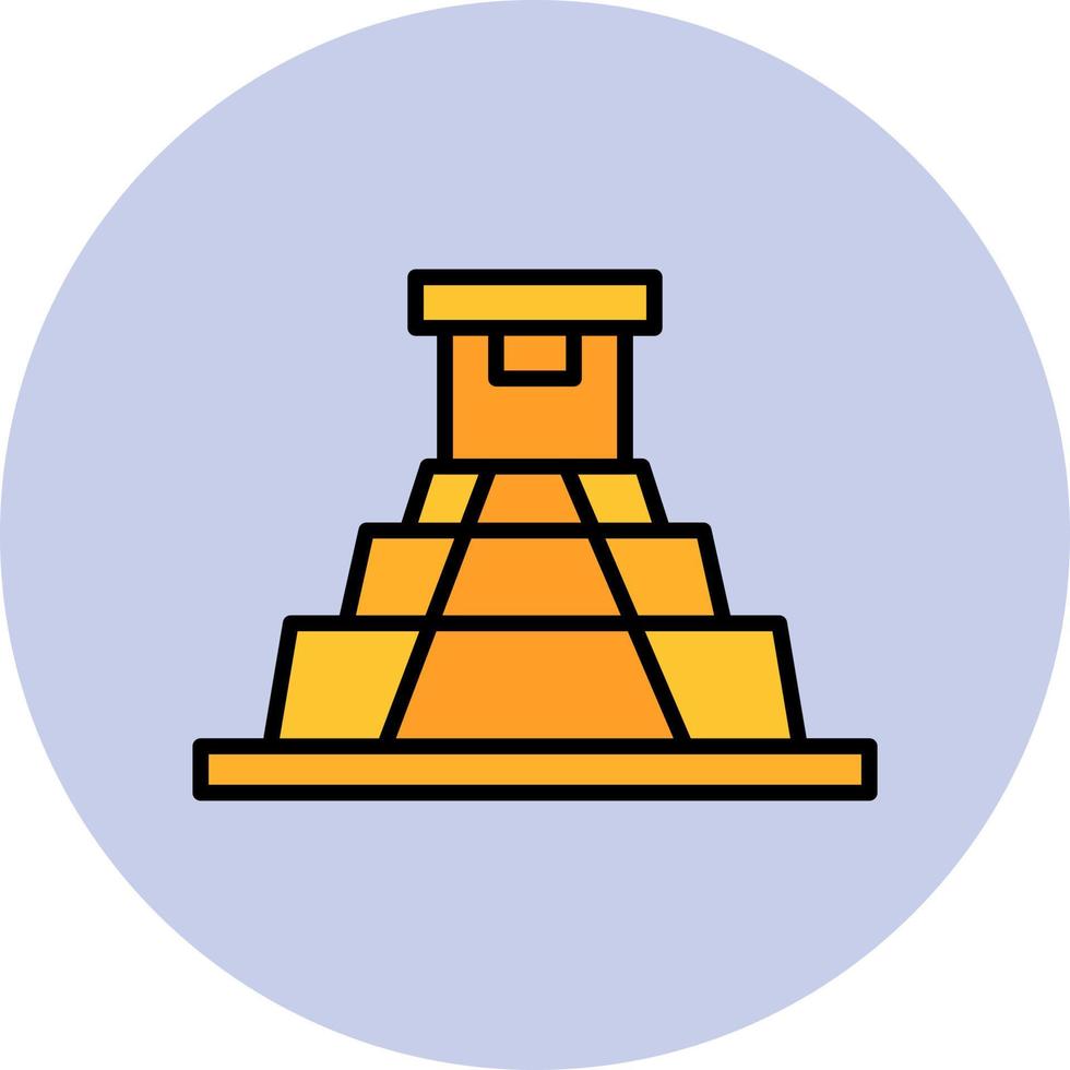 Pyramid Vector Icon