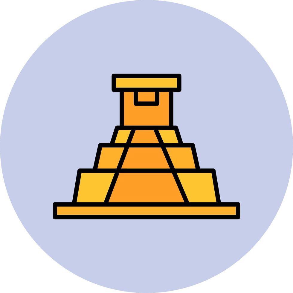 Pyramid Vector Icon