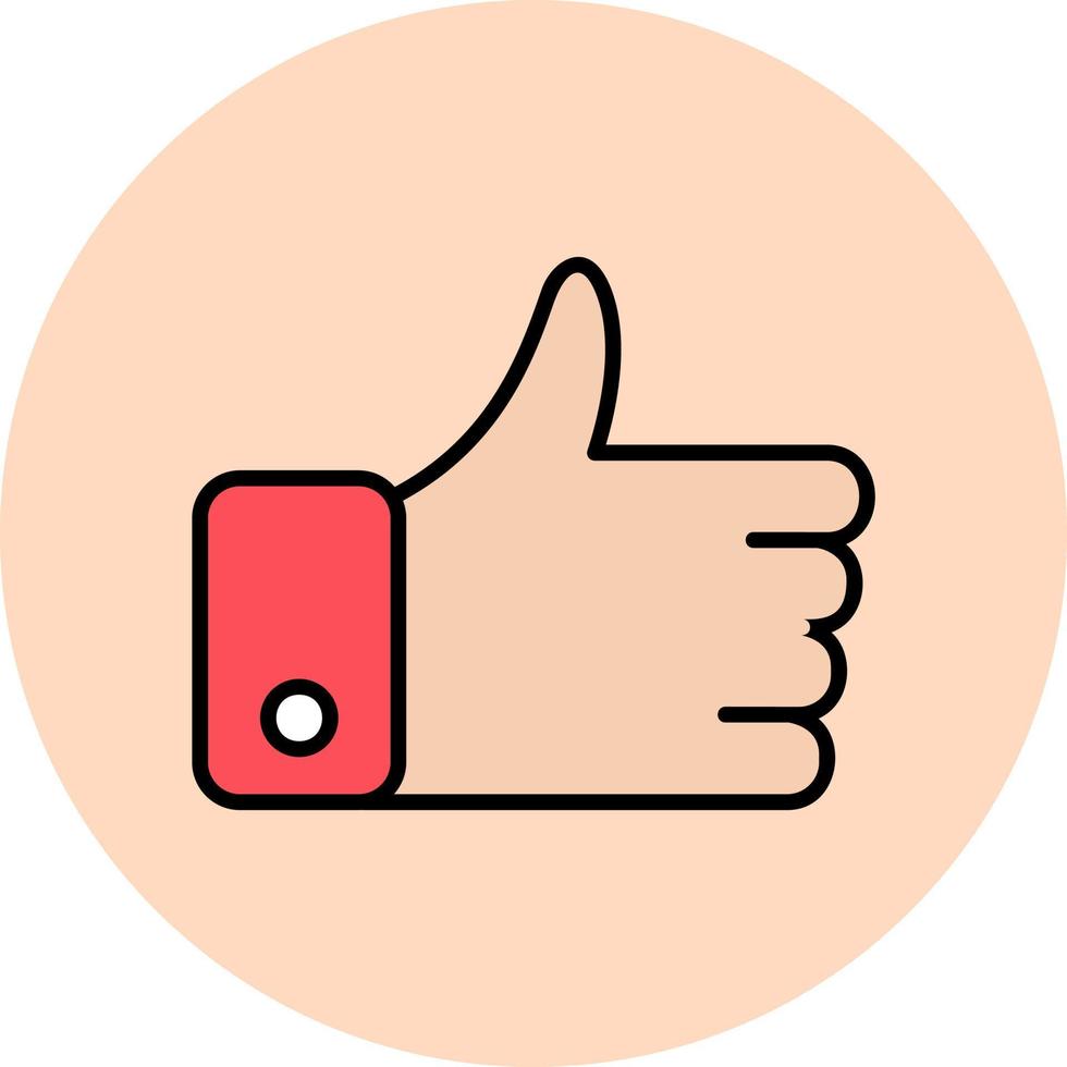 Thumb Up Vector Icon