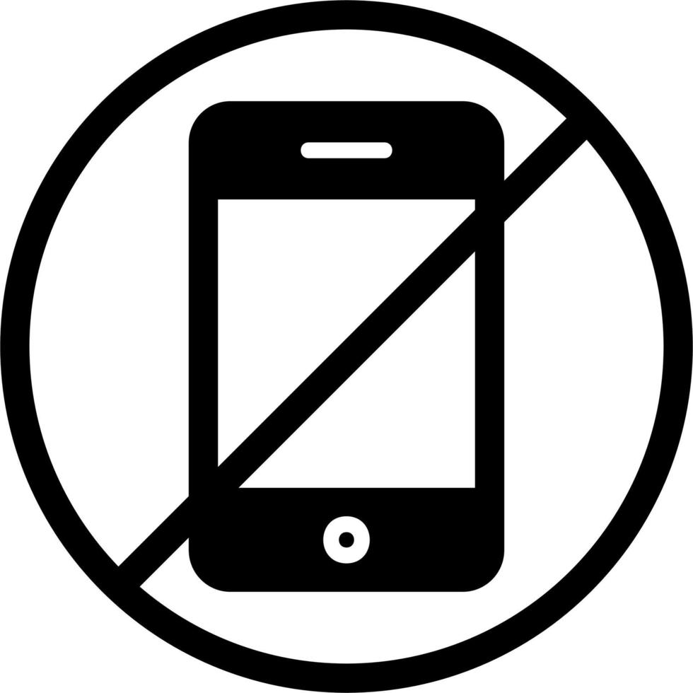 Blocking Vector Icon