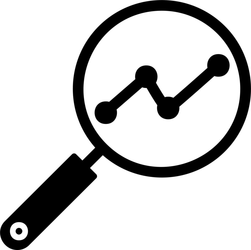 Search Analytics Vector Icon