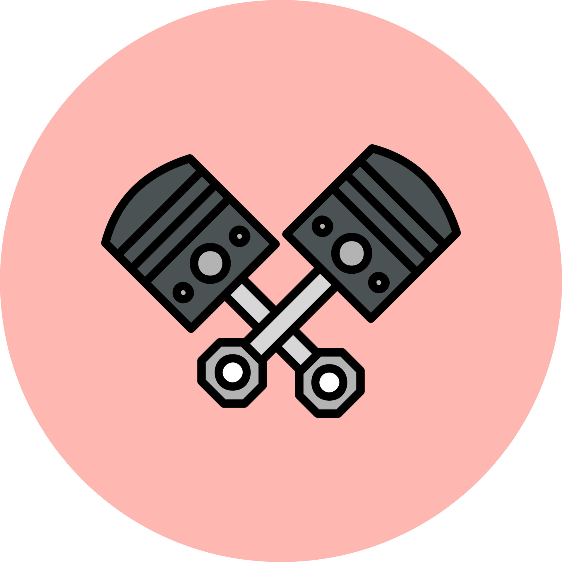 Piston Vector Icon 21035764 Vector Art at Vecteezy