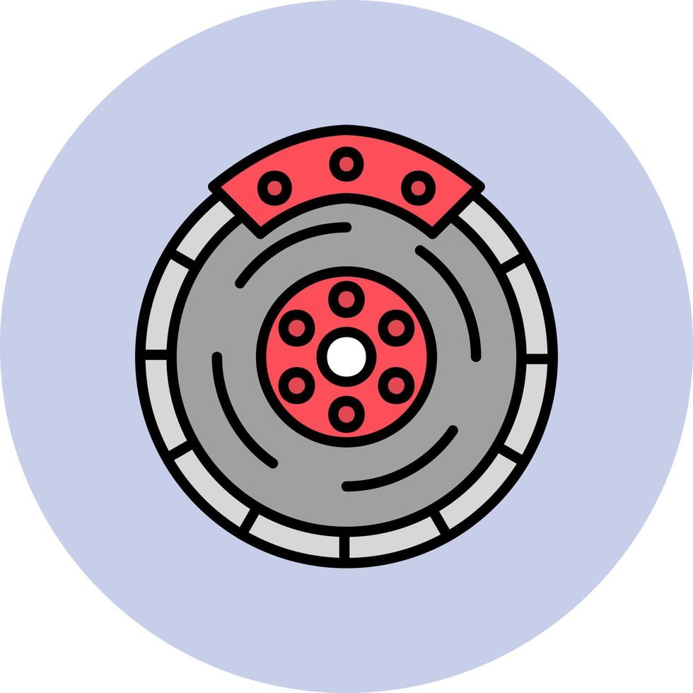 Disc Brake Vector Icon