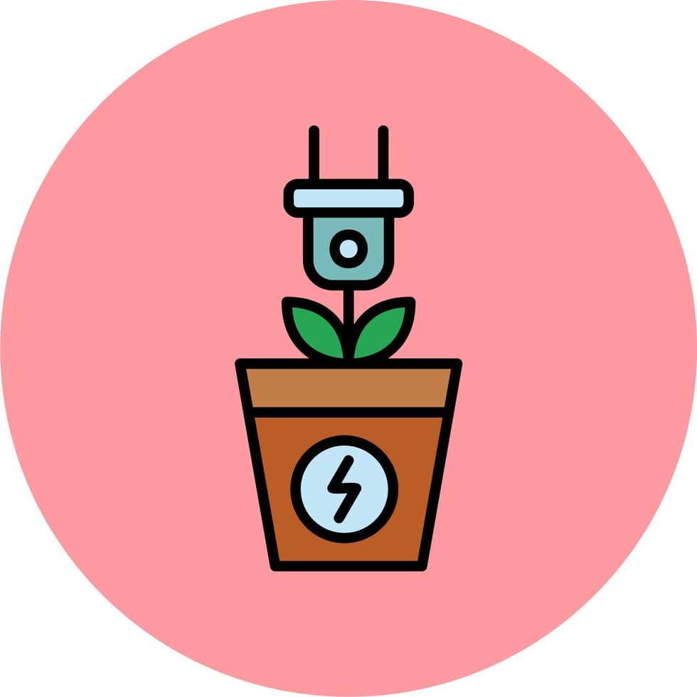 Biomass Vector Icon