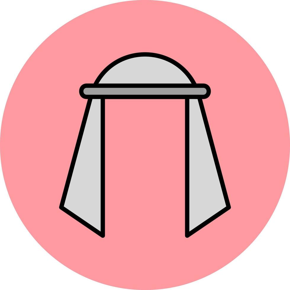 Muslim Scarf Vector Icon