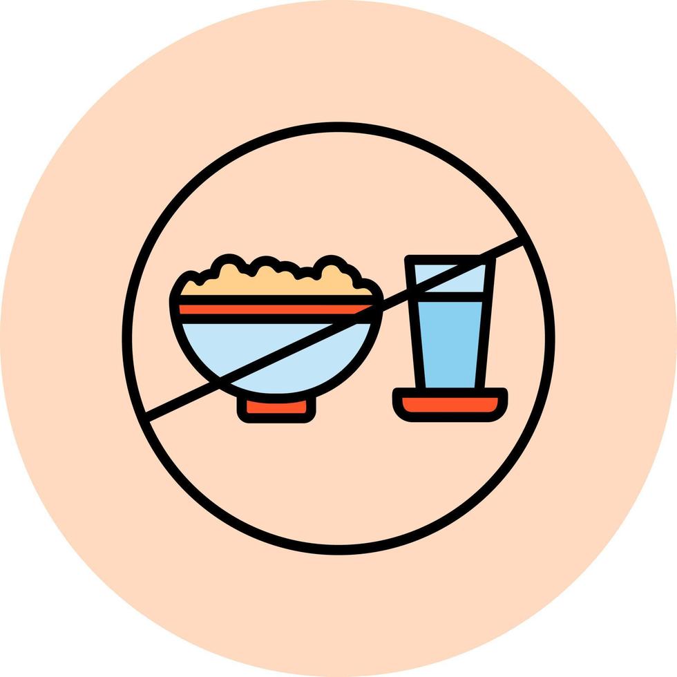 Fasting Vector Icon