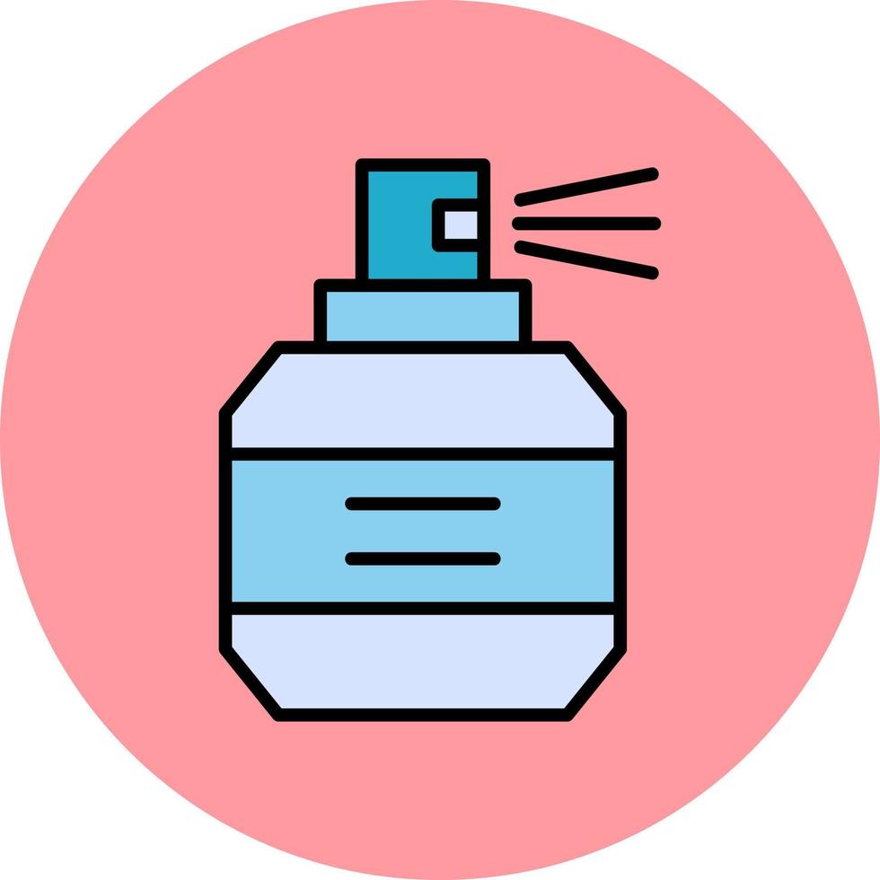Man Perfume Vector Icon