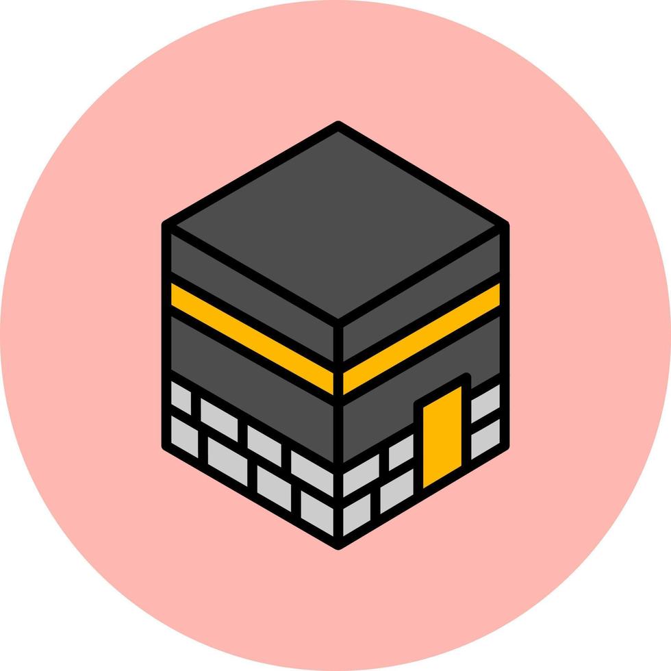 Kaaba Vector Icon