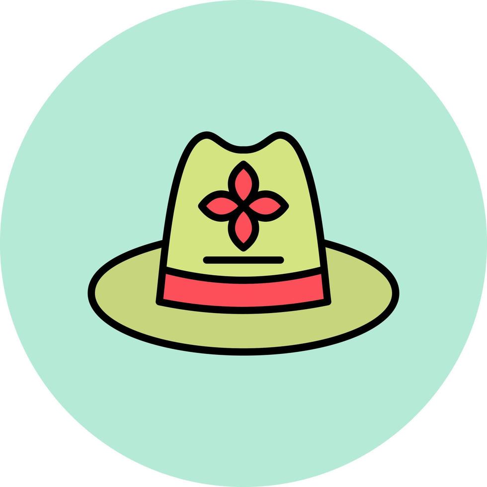 Sun Hat Vector Icon