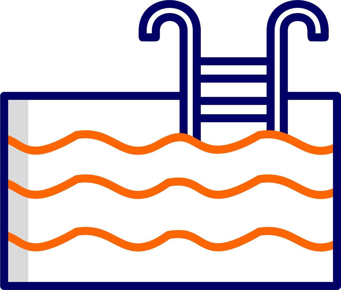 Swimming Pool Vector Icon