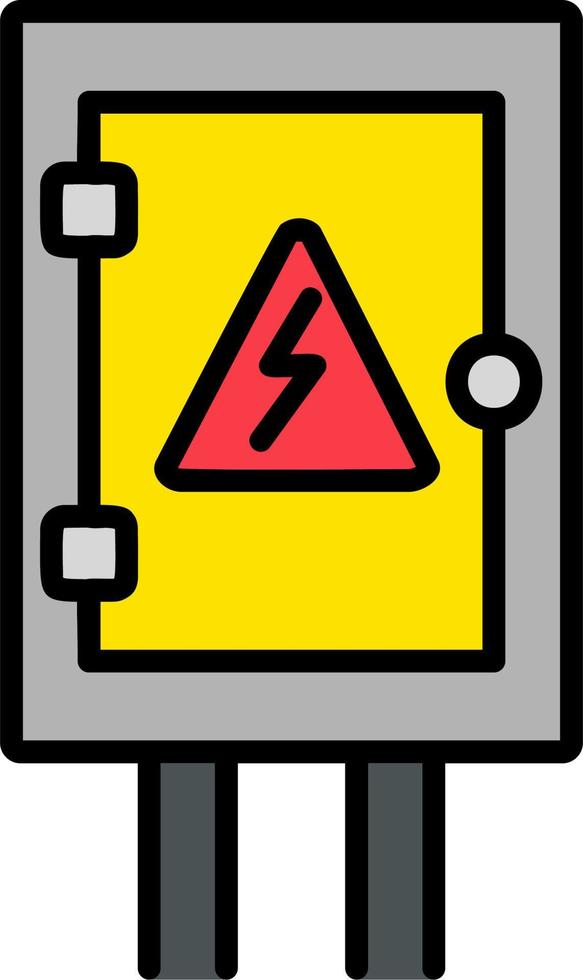 Electrical Panel Vector Icon