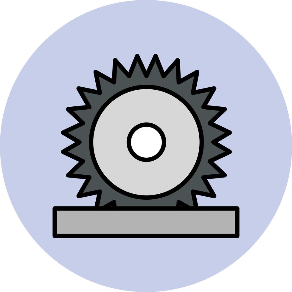 Circular Saw Vector Icon