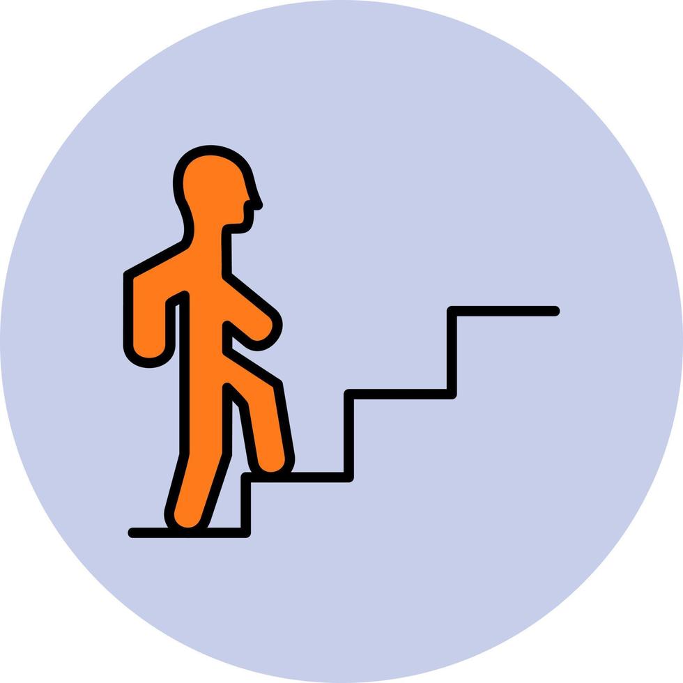 Career Path Vector Icon