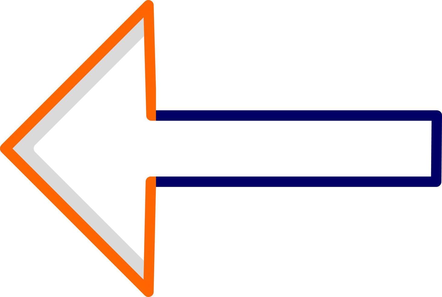 Left Arrow Vector Icon