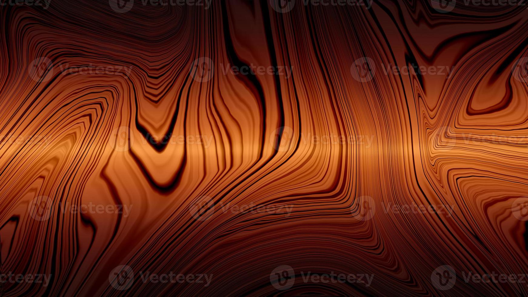 Liquify abstract pattern with gold and chocolate background. Digital background with liquifying flow. Liquify effect golden background. Beautiful marble texture. Colorful background with wavy liquify photo