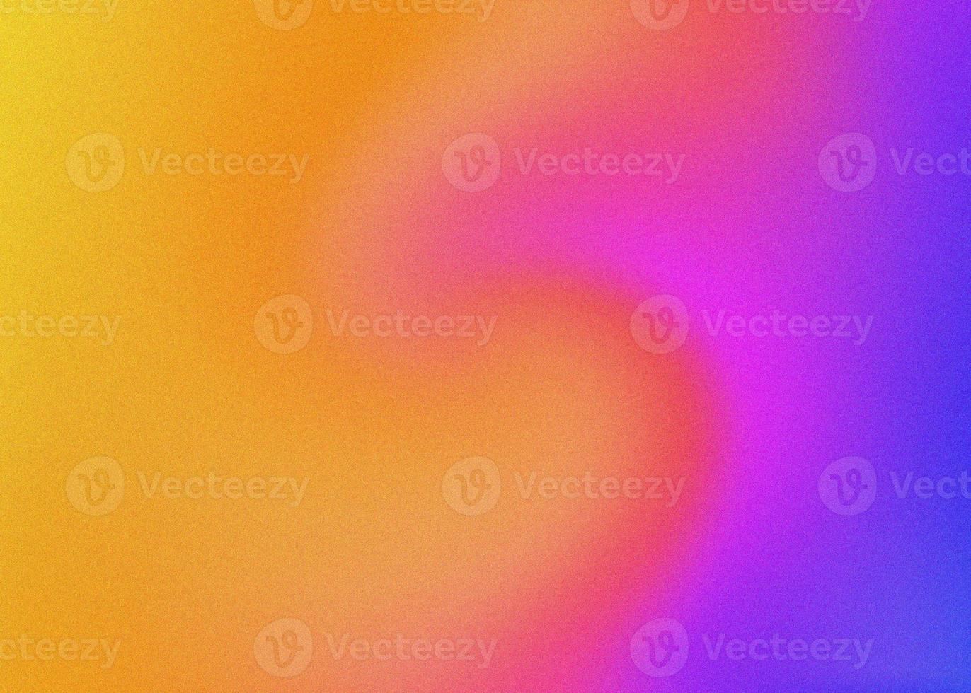 Vibrant Background Gradients with grain texture. Abstract Retro wave background template, print. Trendy retro gradient background with grain texture photo