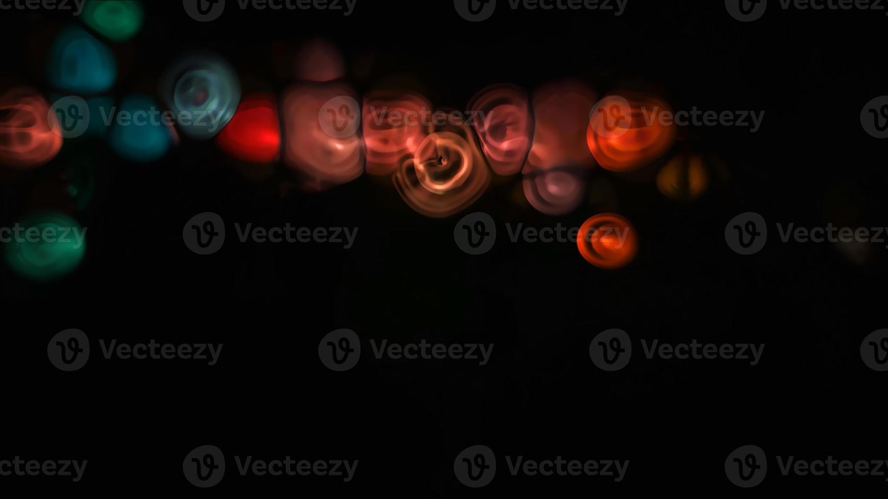 Abstract Colorful Bubbles photo