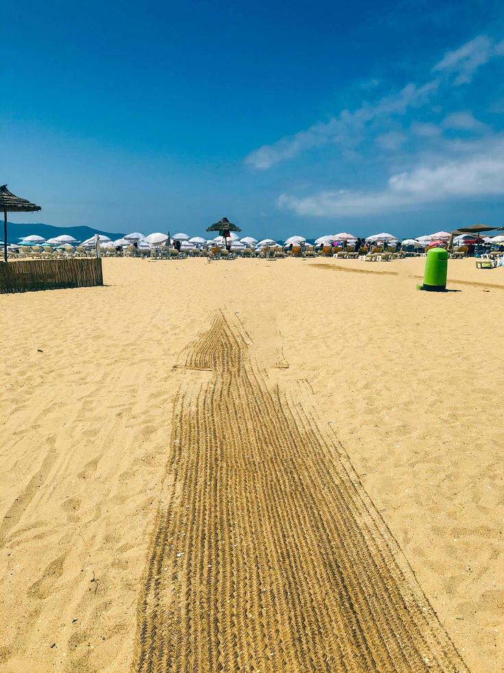 Experience the beauty of the Marina Smir beach entrance photo