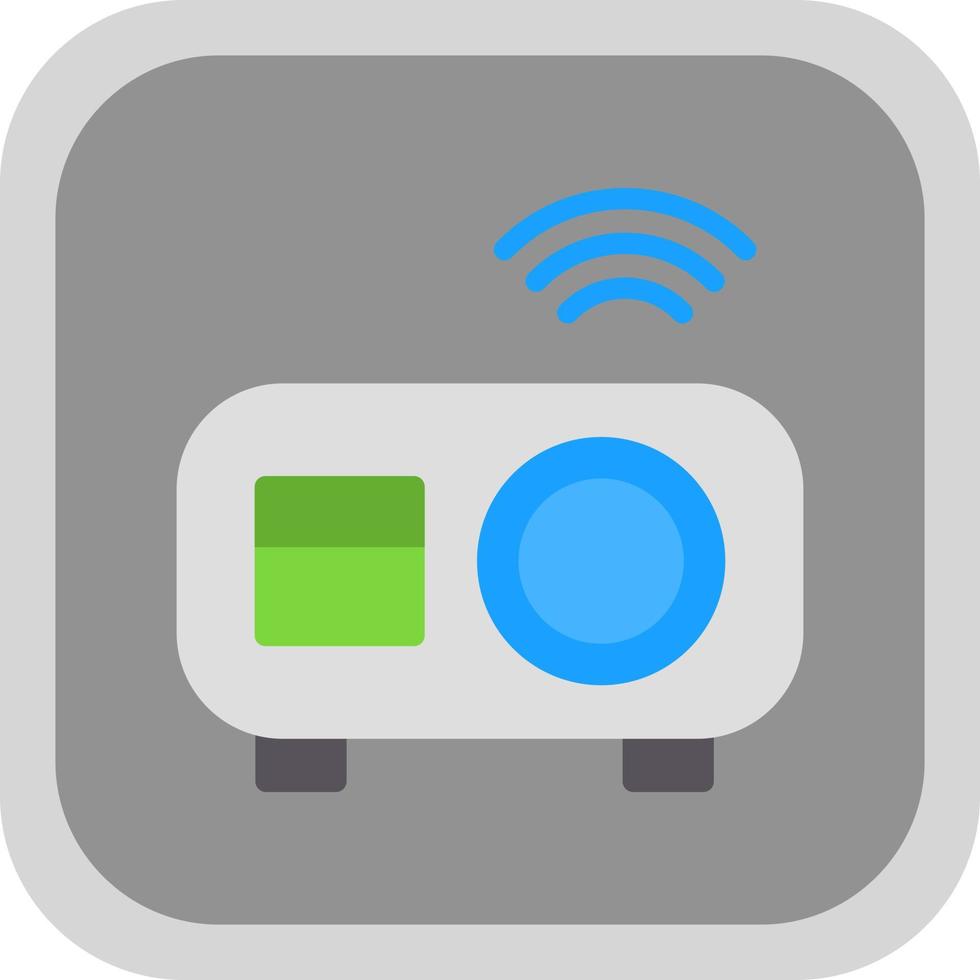 Video Projector Vector Icon Design