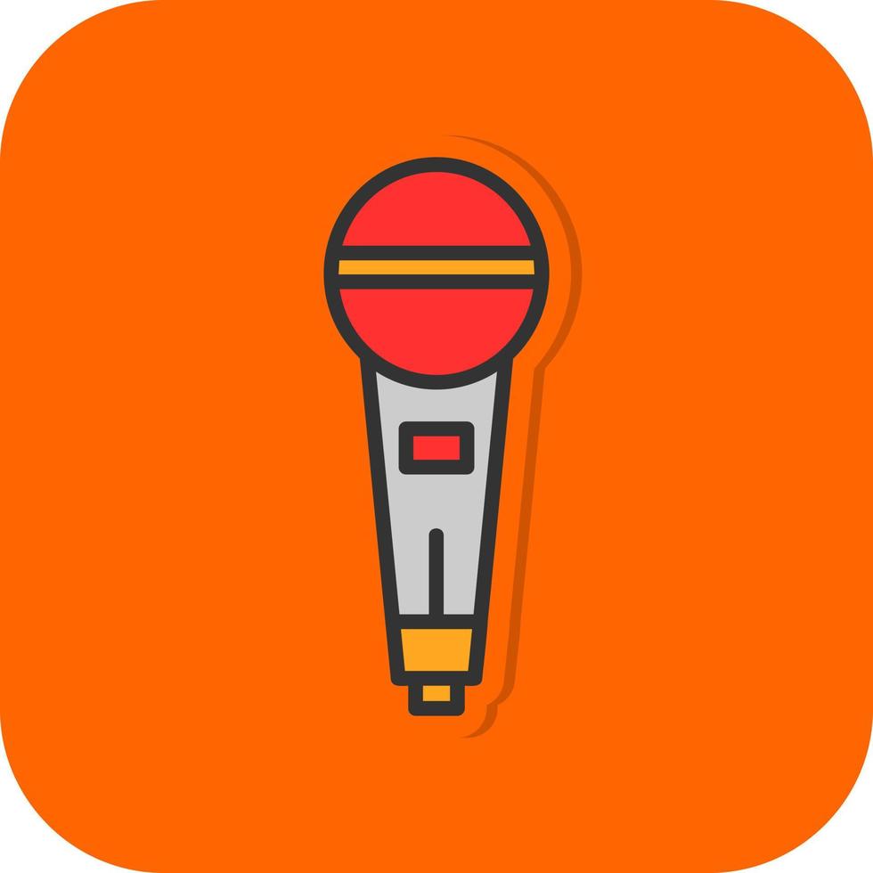 Mike Vector Icon Design