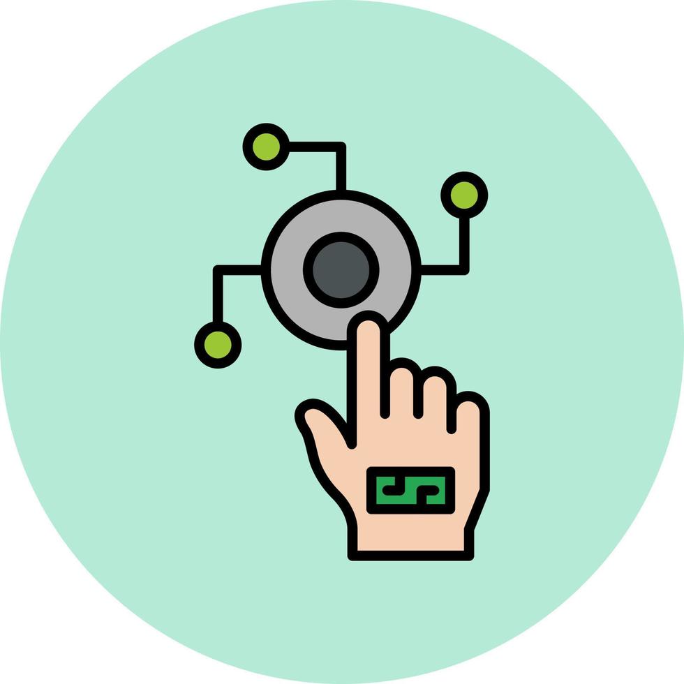 Finger Print Vector Icon