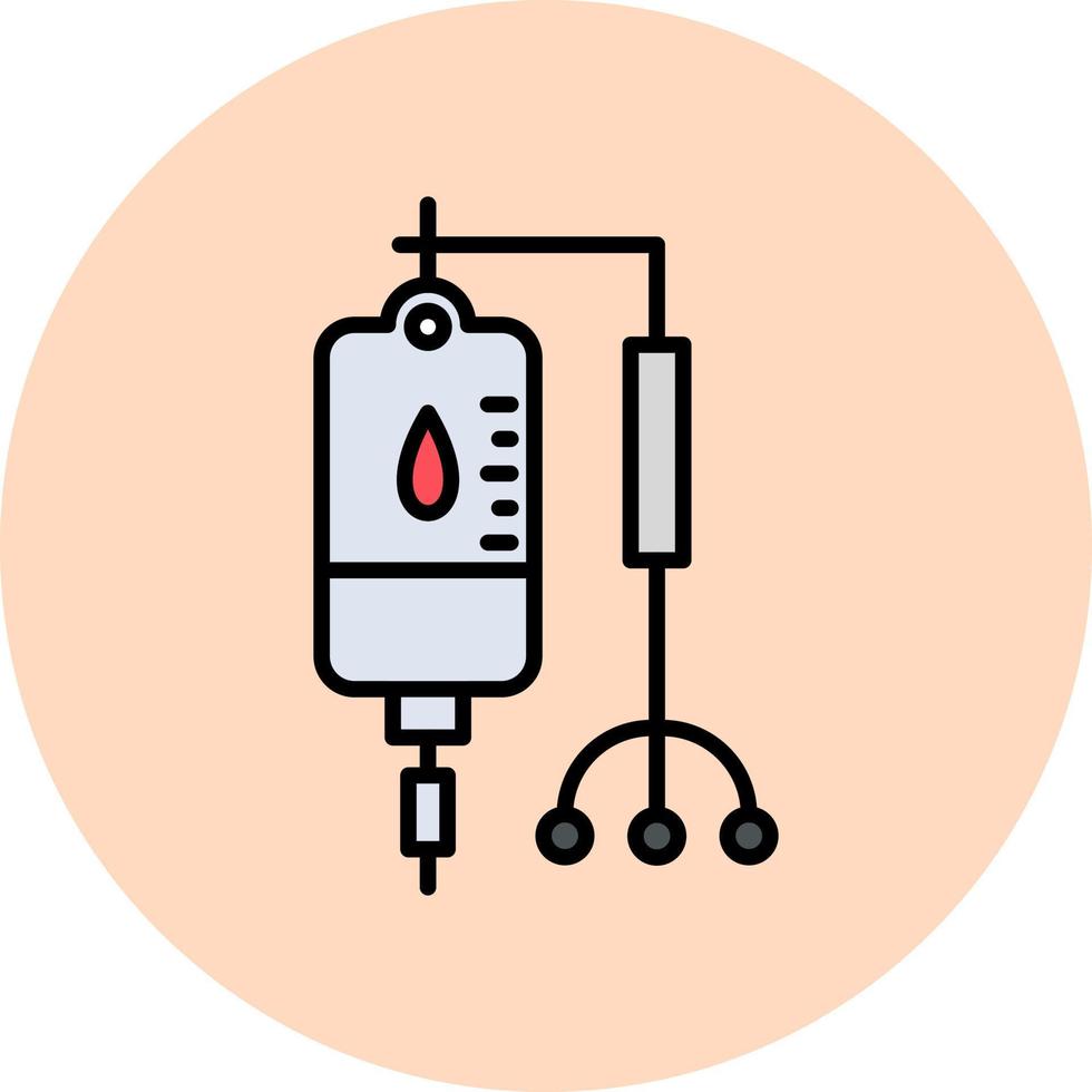 Blood Bag Vector Icon