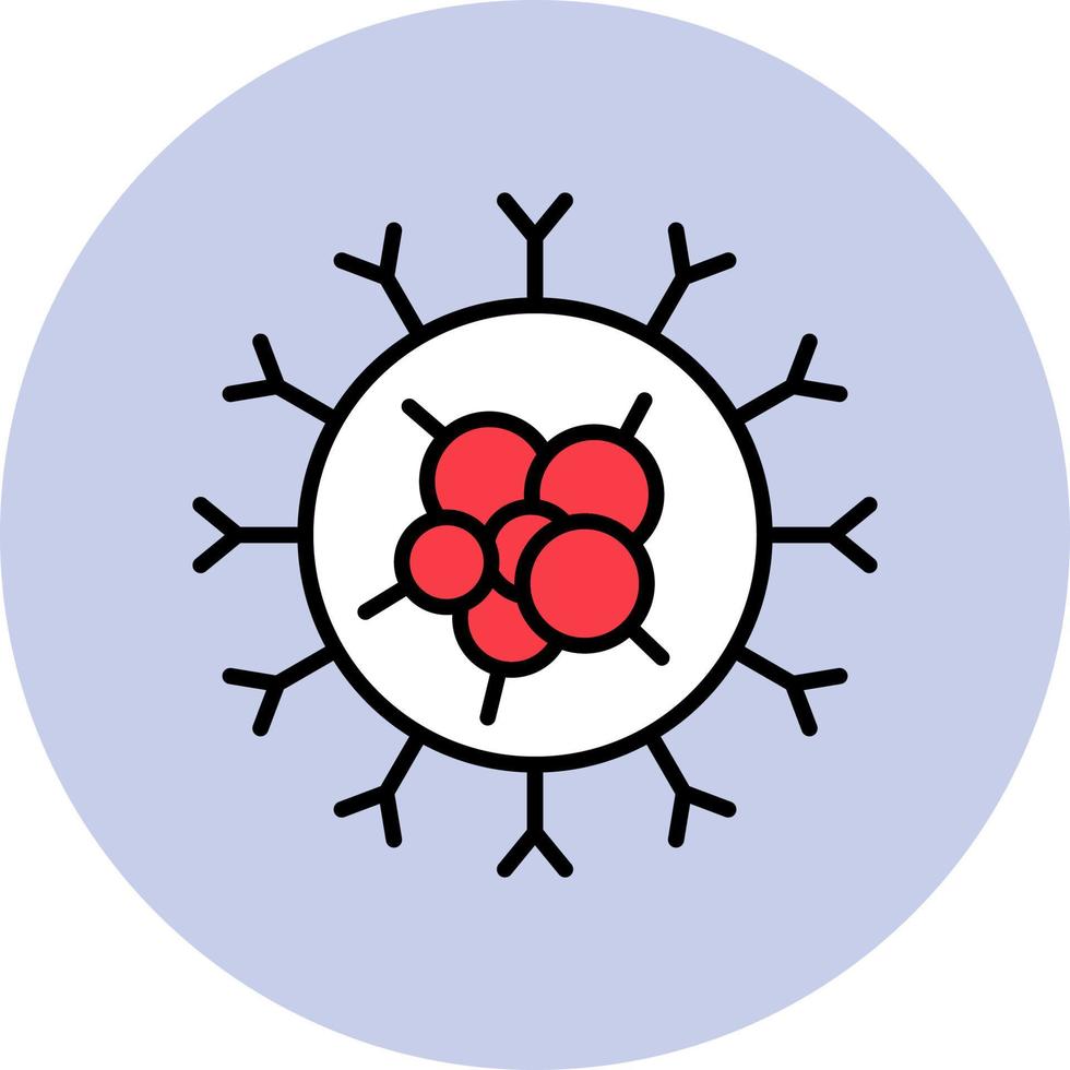 Cancer Cell Vector Icon