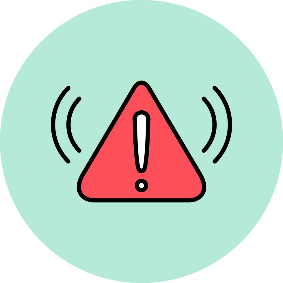 Caution Warning Vector Icon