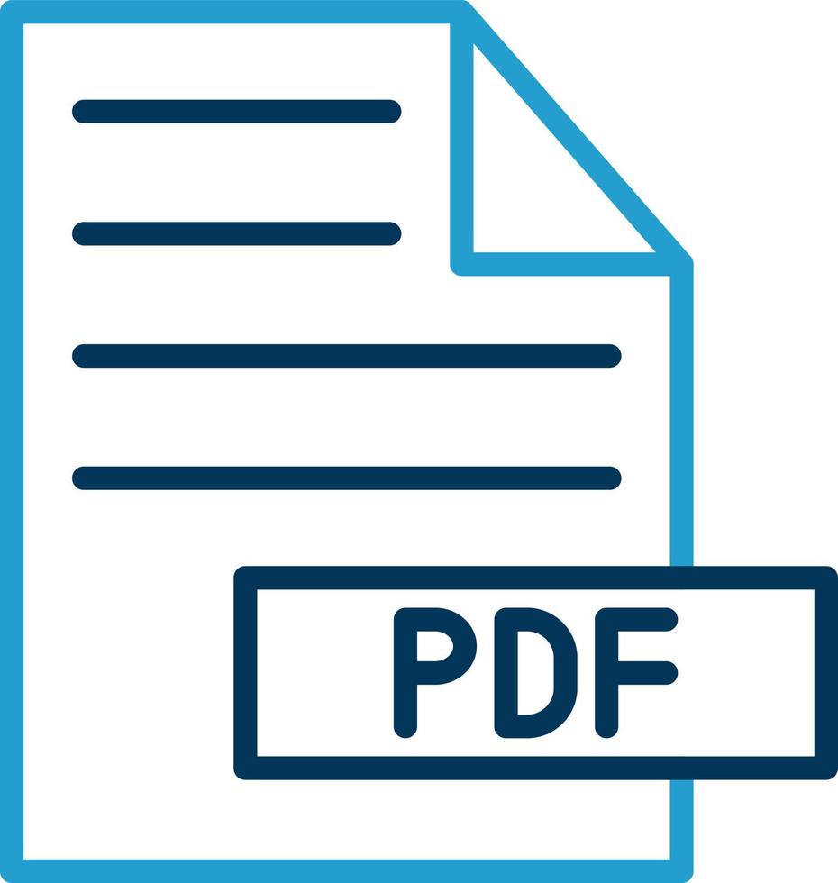 diseño de icono de vector de pdf