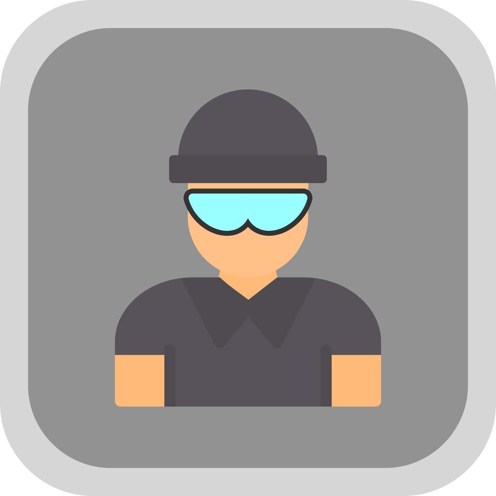 Burglar Vector Icon Design