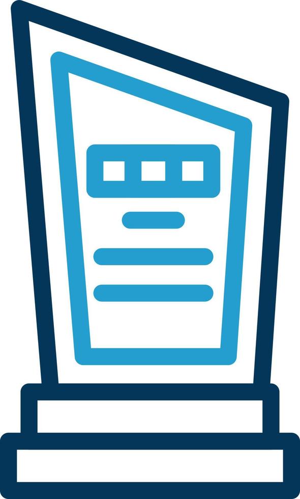 Trophy Vector Icon Design