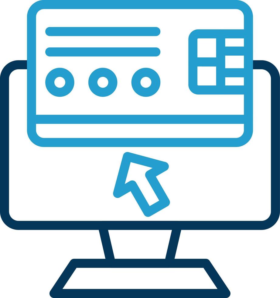 Online Payment Vector Icon Design