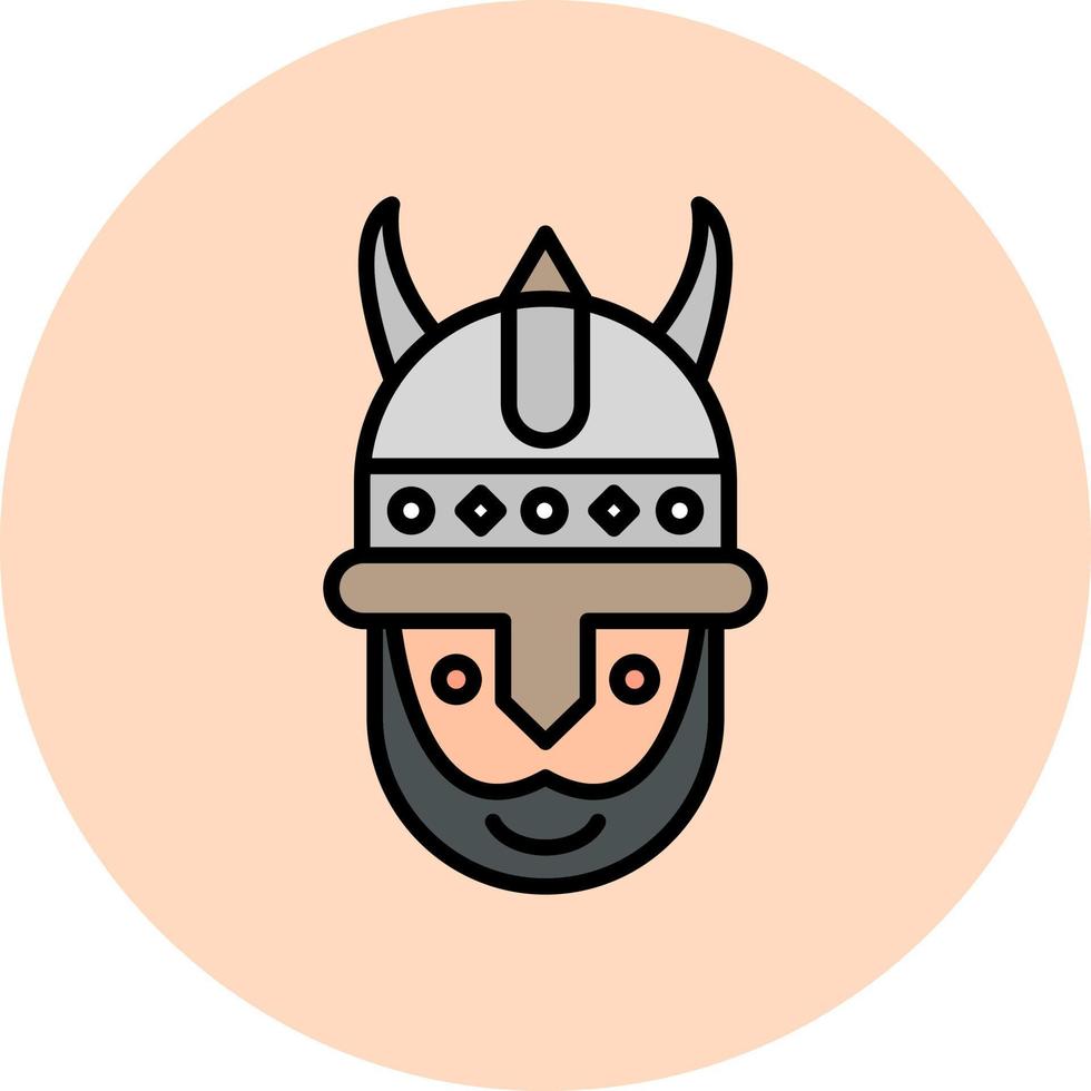 icono de vector vikingo