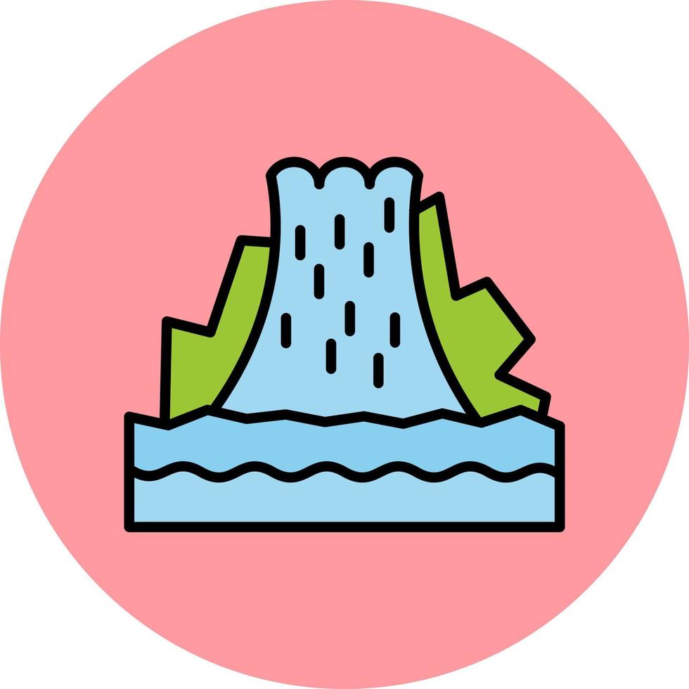 Cascade Vector Icon