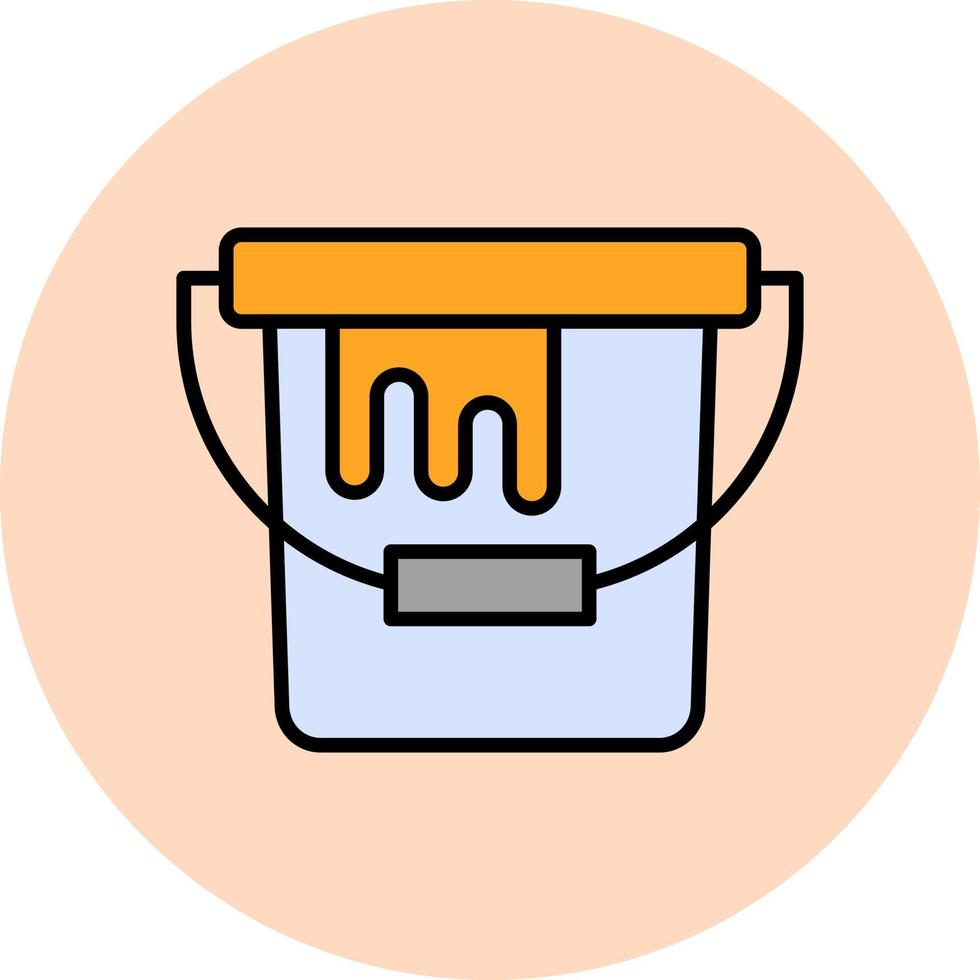 Paint Bucket Vector Icon