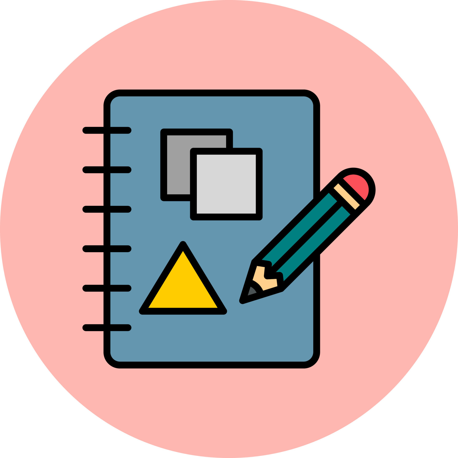 Sketchbook Vector Icon 21038900 Vector Art at Vecteezy