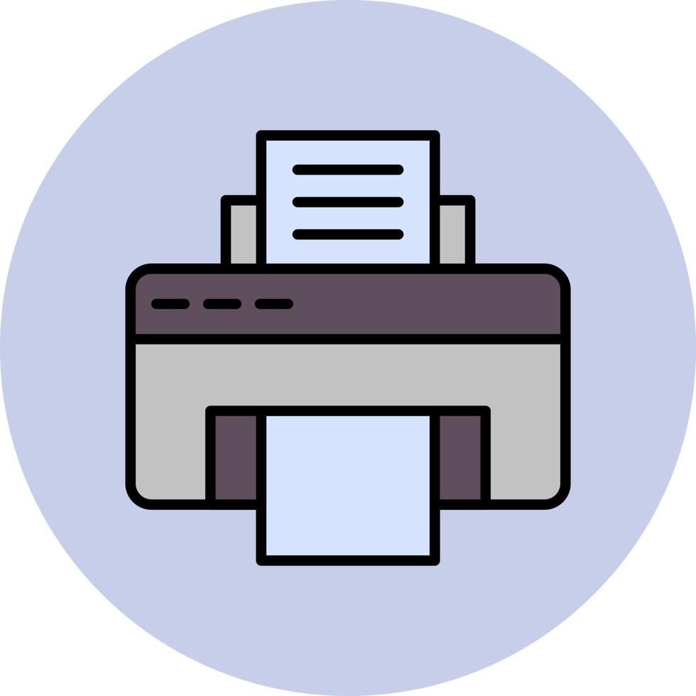 Printer Vector Icon