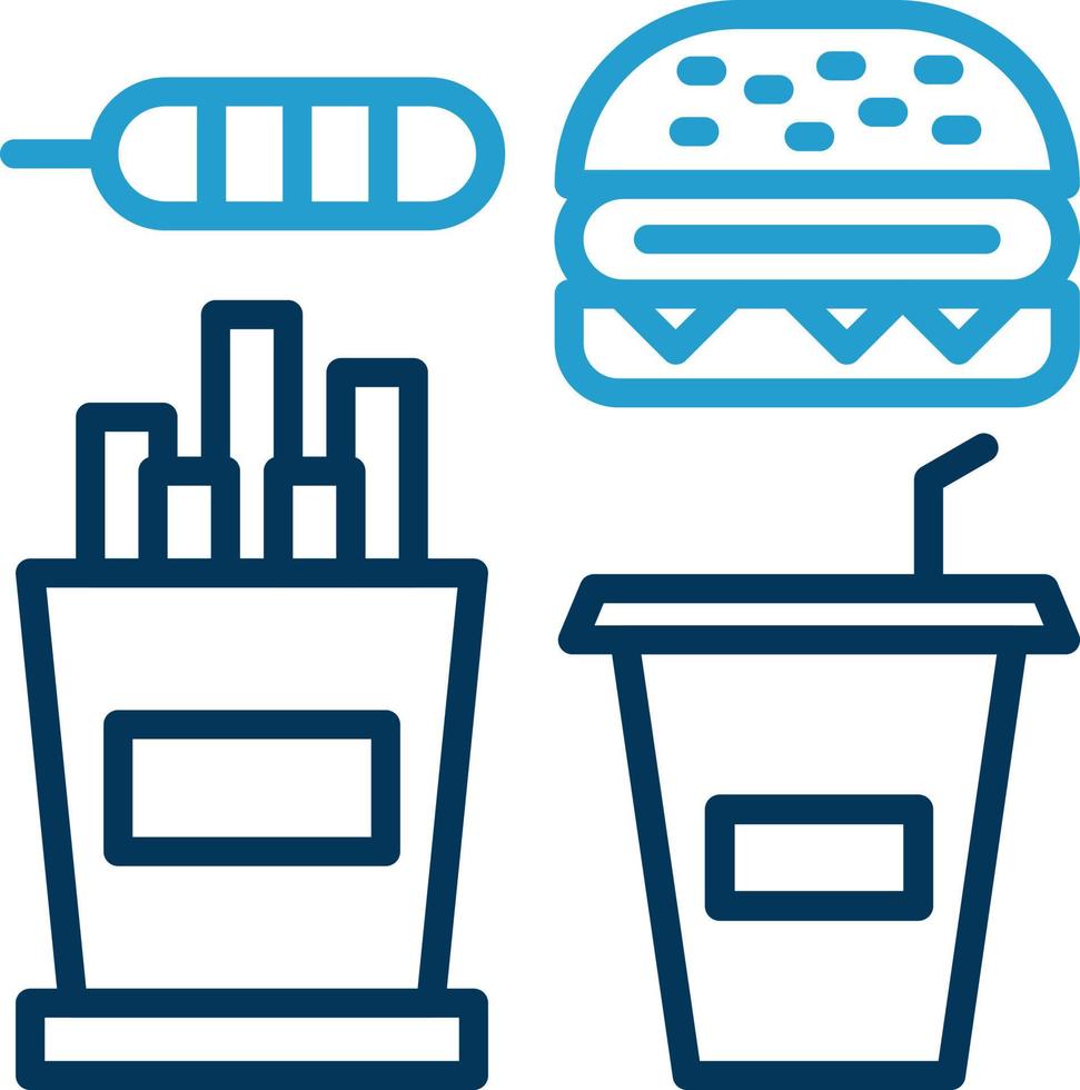 Fastfood Vector Icon Design