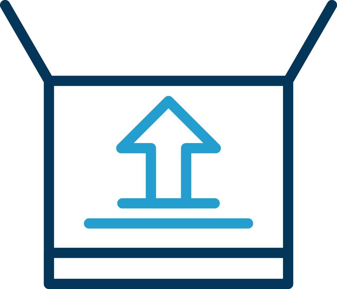Open Box Vector Icon Design