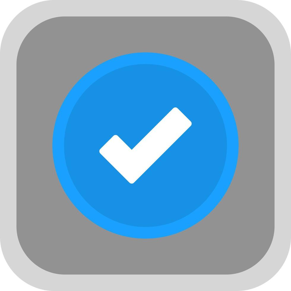 Checked Vector Icon Design